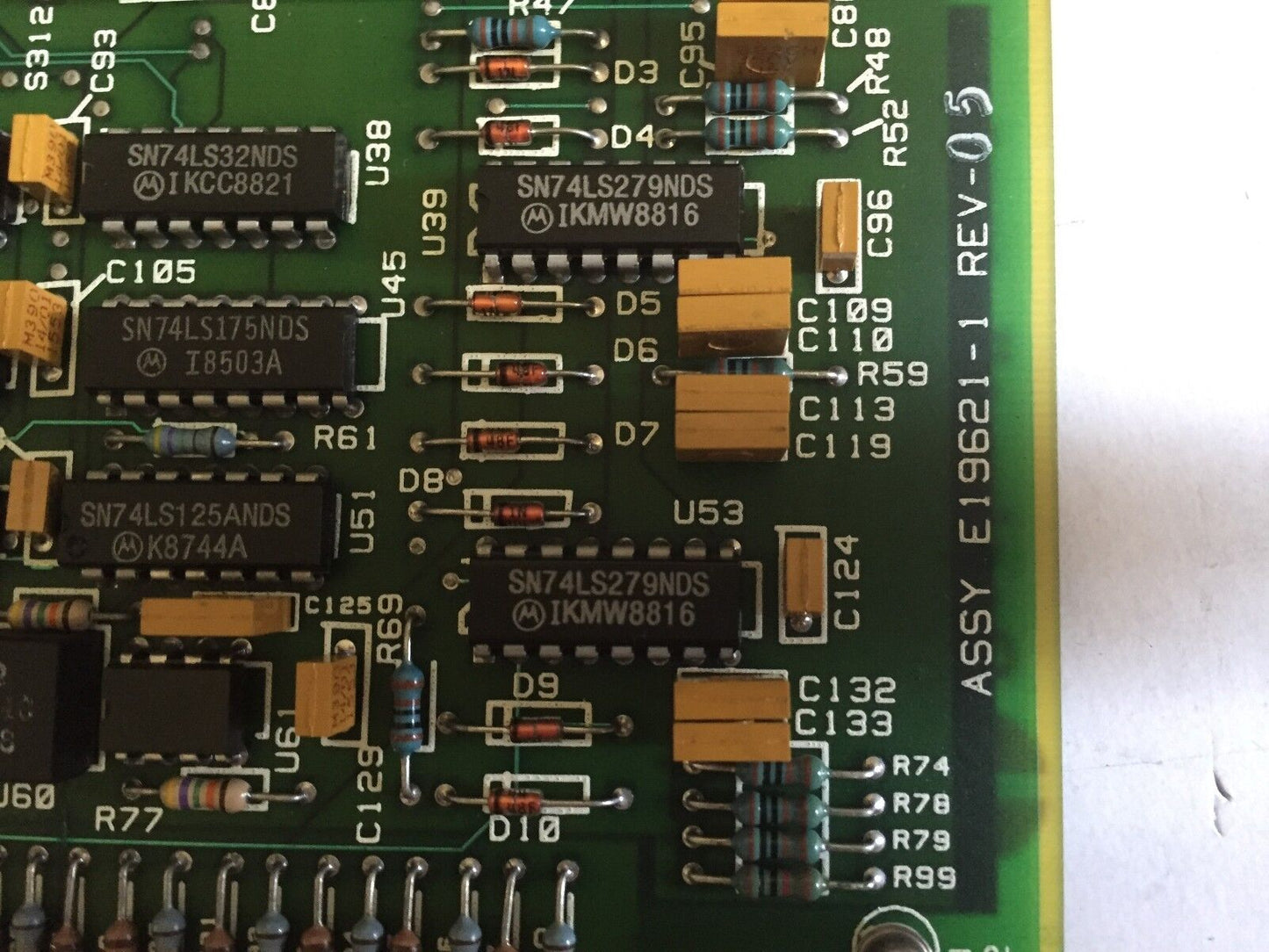 Rockwell E19621-1 Rev-05,123586 Rev05,Vendor A5410,Apcs Ink Couple Controller,Ee