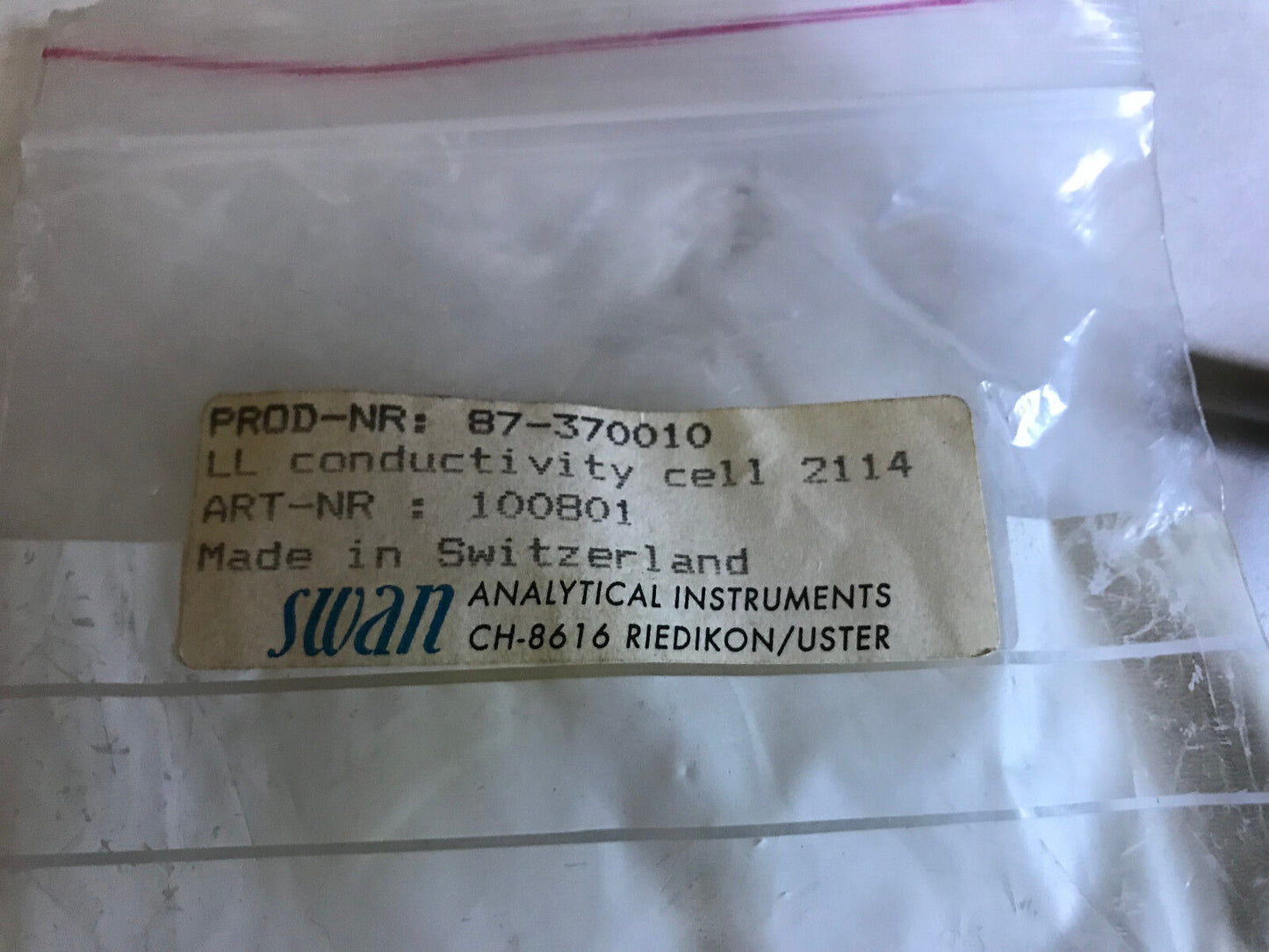 New Swan 87-370010Ll Conductivity Cell Probe 211 4401,Sw1719115 1-A,Ab