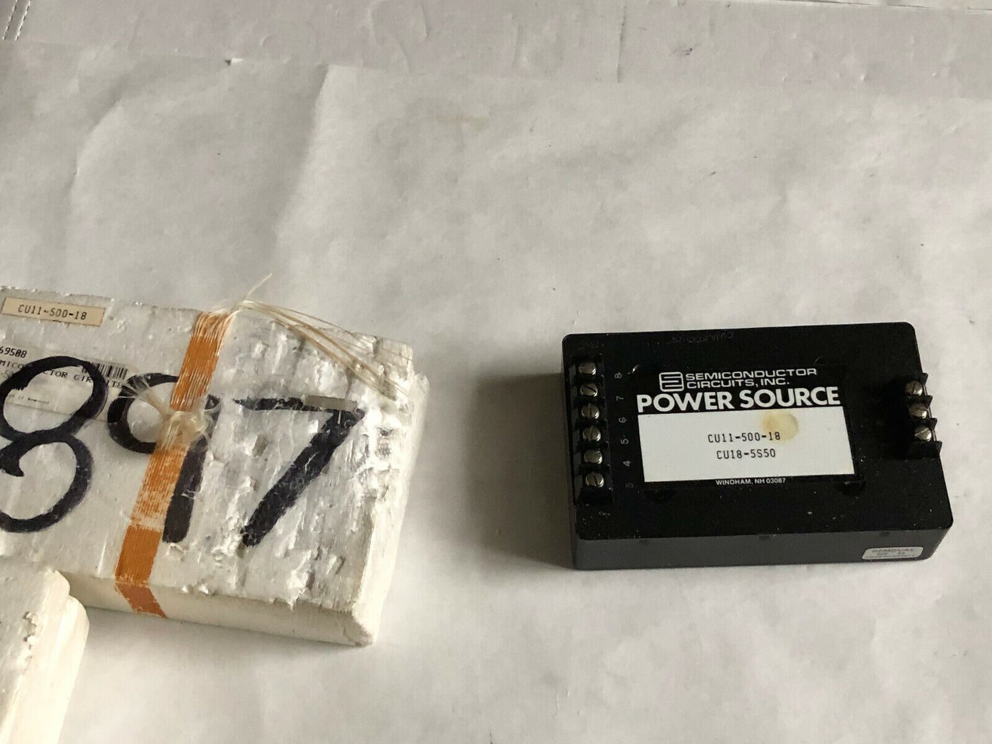 New Cu11-500-18 Semiconductor Circuit Cu18-5S50  Power Source Cu18-5S50,Fb