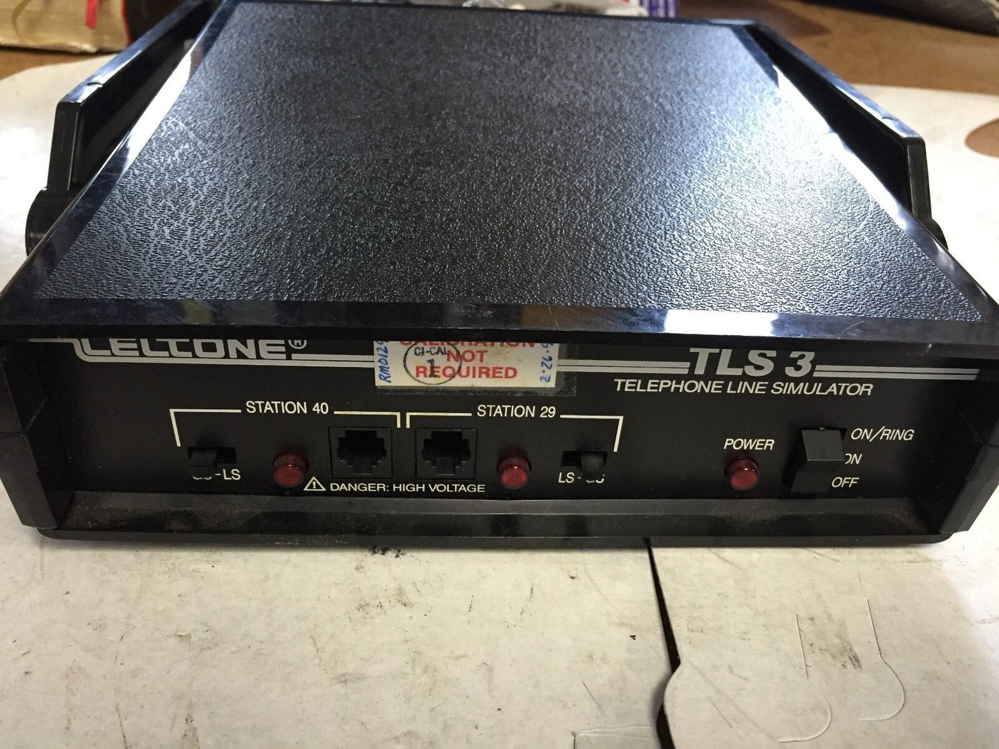 Teltone Tls-3 Telephone Line Simulator 250-00137-02,201-00889-03,Fc