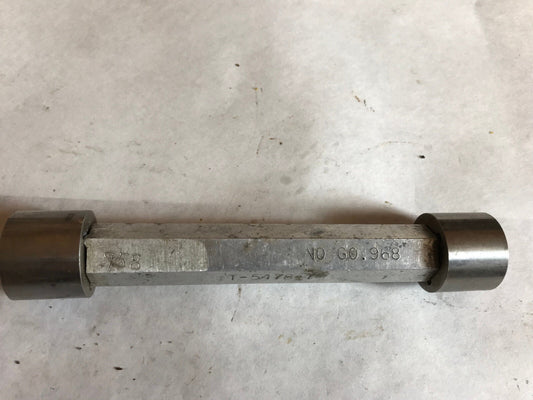 The Pipe Machinery 958,968 Inspection Gage Go No Go Plug Gage .958 .968,Ag