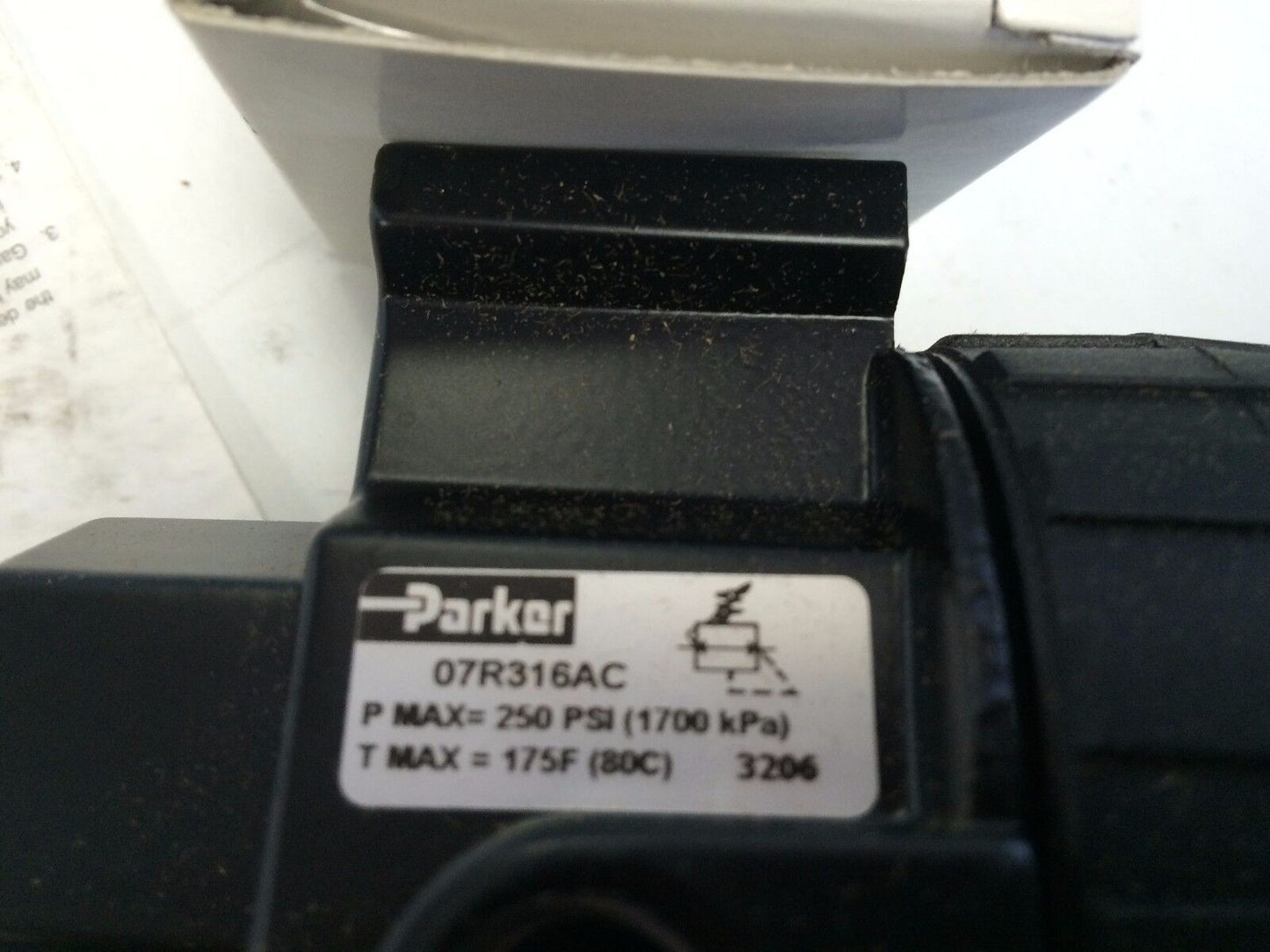 New 1/2” Parker  07R316ac Pressure Regulator,Ag