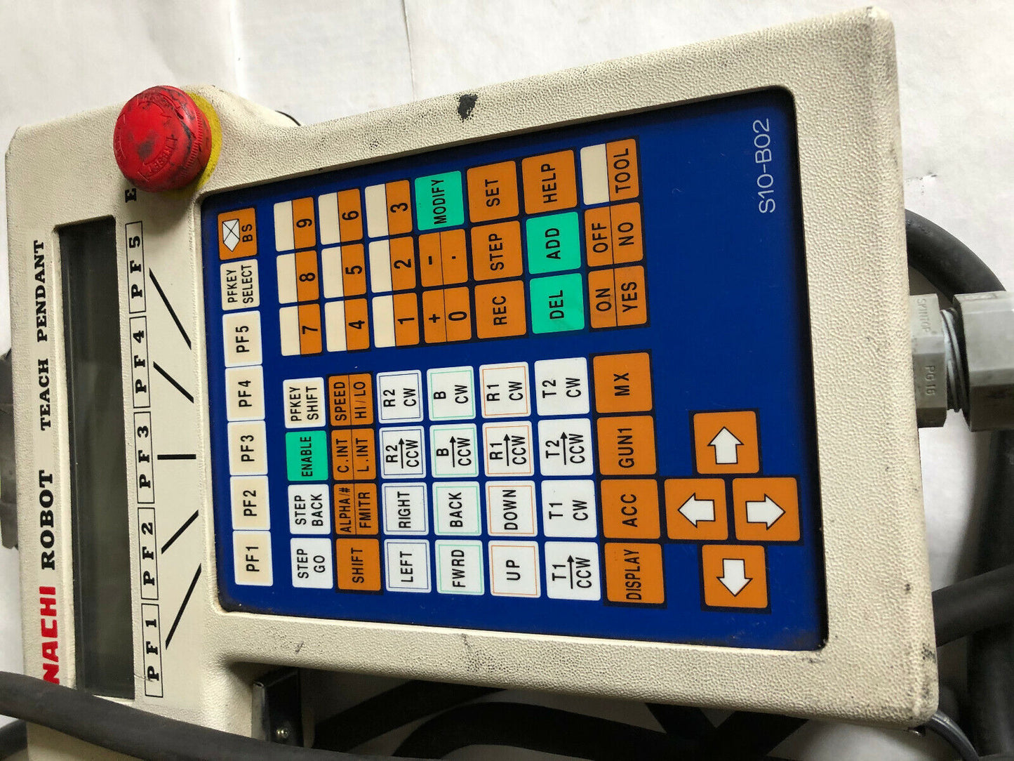 Nachi Rtc200 Teaching Controller Robot Teach Pendant S10-B02,Cf