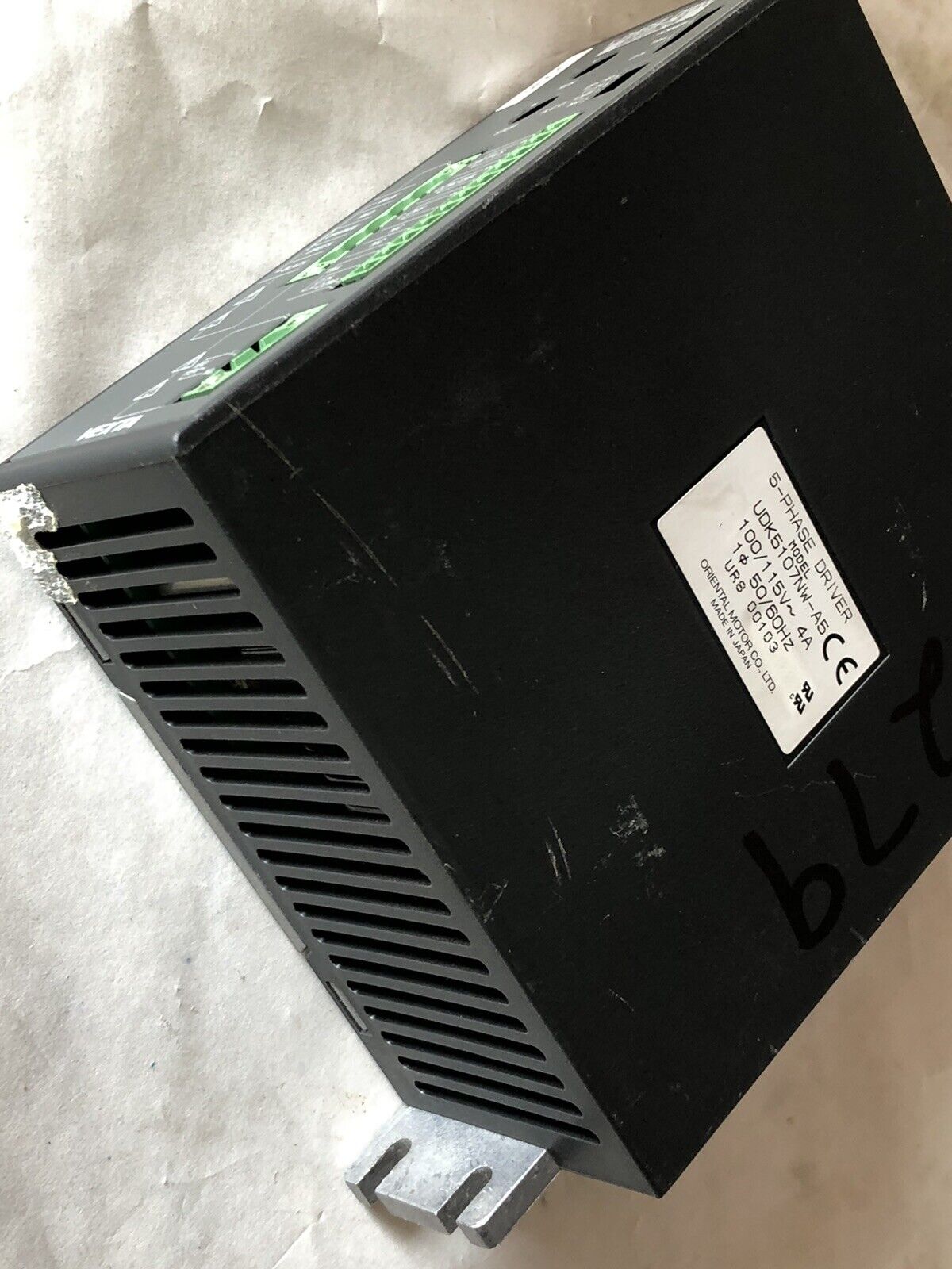 Oriental Motor Udk5107nw-A5 5-Phase Driver Stepper Driver  4Amp 100/115V,Ba