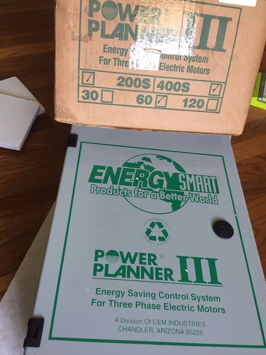 Energy Smart Power Planner Iii,05244 Energy Saving System 3 Phase Motor 120A,Tn