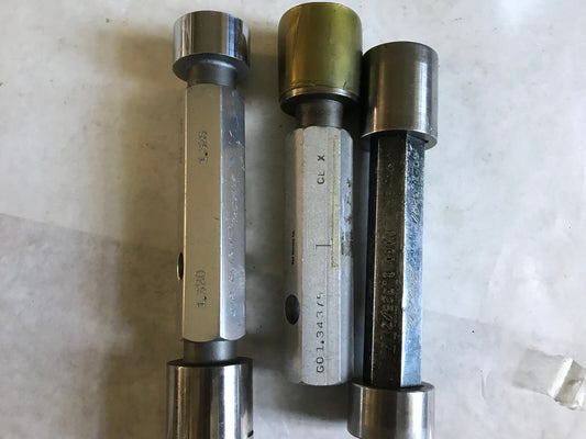 Lot Plug Gage Go Nogo Van Keuren .1.320,1.325,1.322,1.325,1.34375,Es