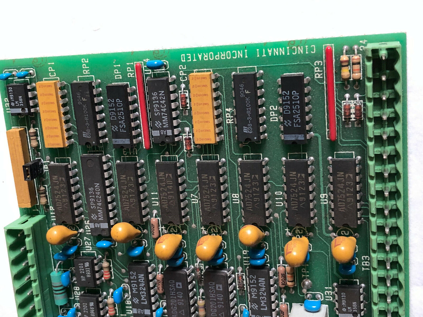 Cincinnati 828179 Rev E, 828176 Rev C Pcb Board,An