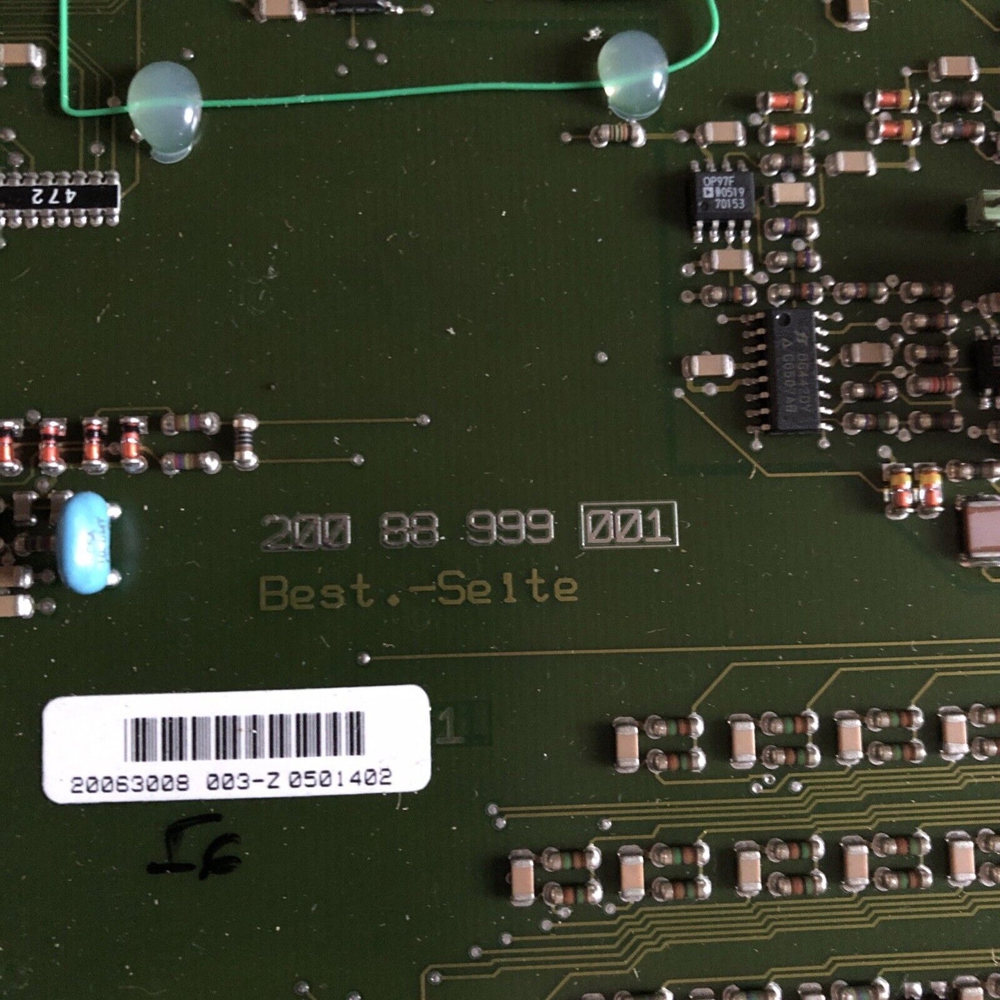 Inficon Leybold 20099002 Msv Board,200 88 999 001 Bes-Selye,22063008 003-Z,Bw