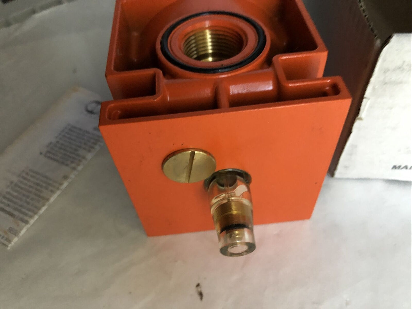 New Metal Work 1623001U Pneumatic Lubricators,3/4 Npt,260 Psi Max 122F,Italy,Dg