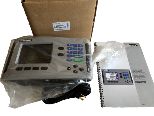 New Acu-Rite Dro 200S 2X G Grind Readout System. 532882-02,200S2x G Control,Am