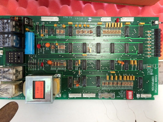 Fusion 038039 Rev Ab,Ac,Fusion Systems 03803, Autoroll P300 Control Card,Cw