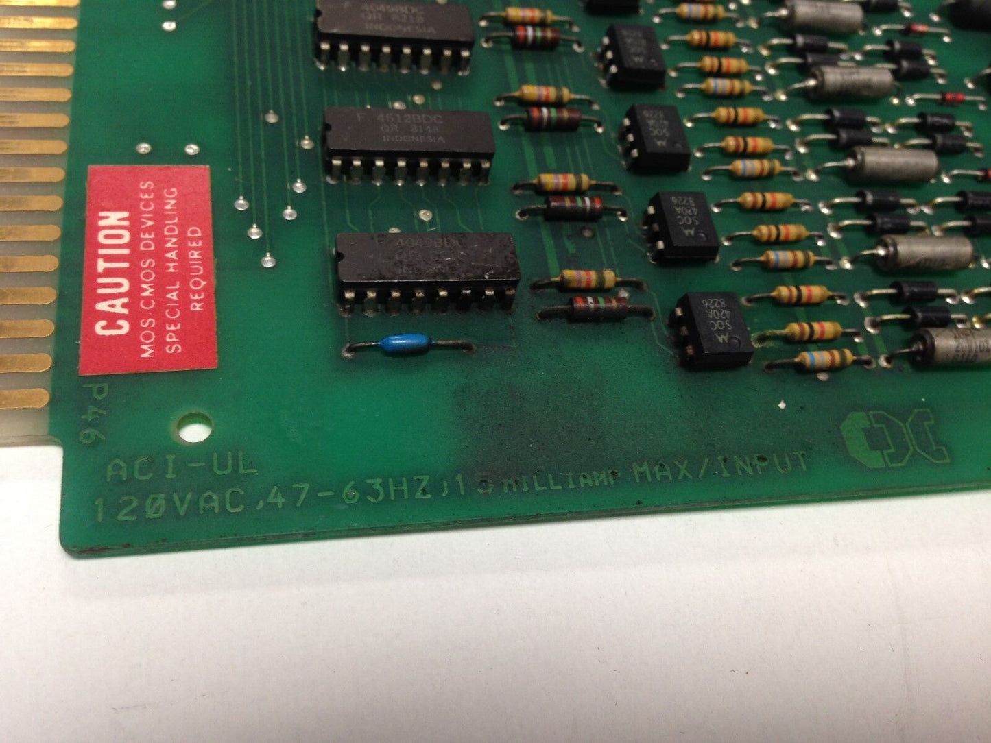 Cincinnati Cnc 3 531 3564A Aci-Ul  Rev A Od Grinder Circuit Board 35313564A,Ss