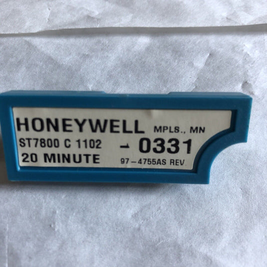 Honeywell St7800 C 1102,St7800c1102,20 Minute Purge Timer Burner,Ea