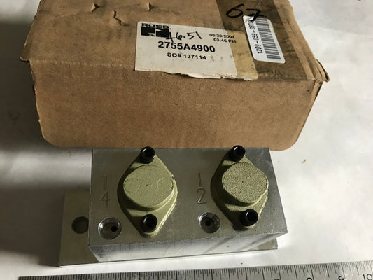 New Ross 2755A4900 Pneumatic Directional Valve,Aa