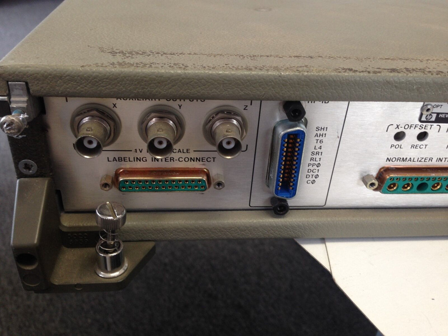 Hp 8501A, Hewlett Packard 8501A Storage-Normalizer Plc, 100-240 Vac,Fj