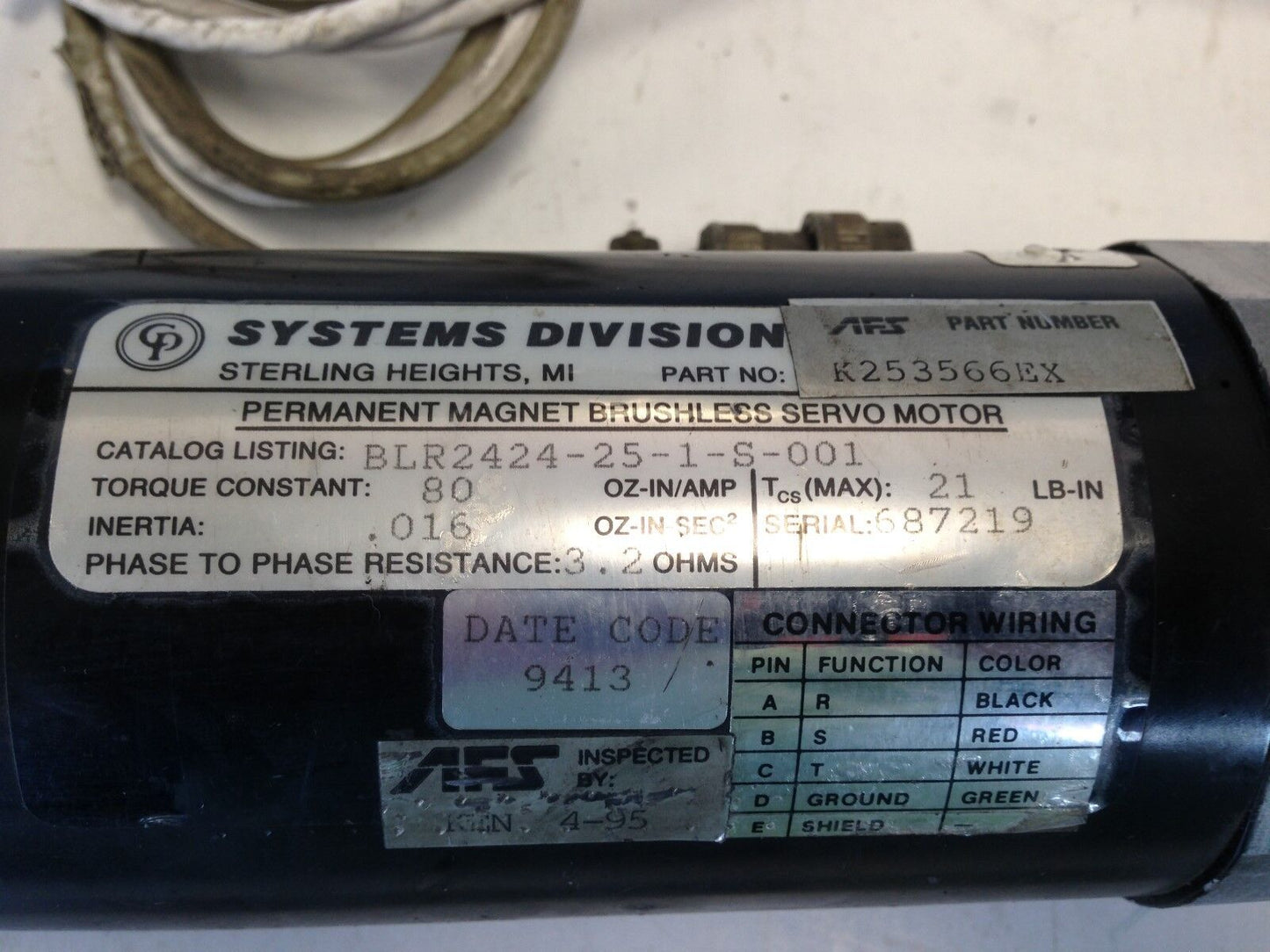 Chicago Pneumatic Blr2424-25-1-S-001 Nutrunner 460Emdmt 800 ,18682,Ab