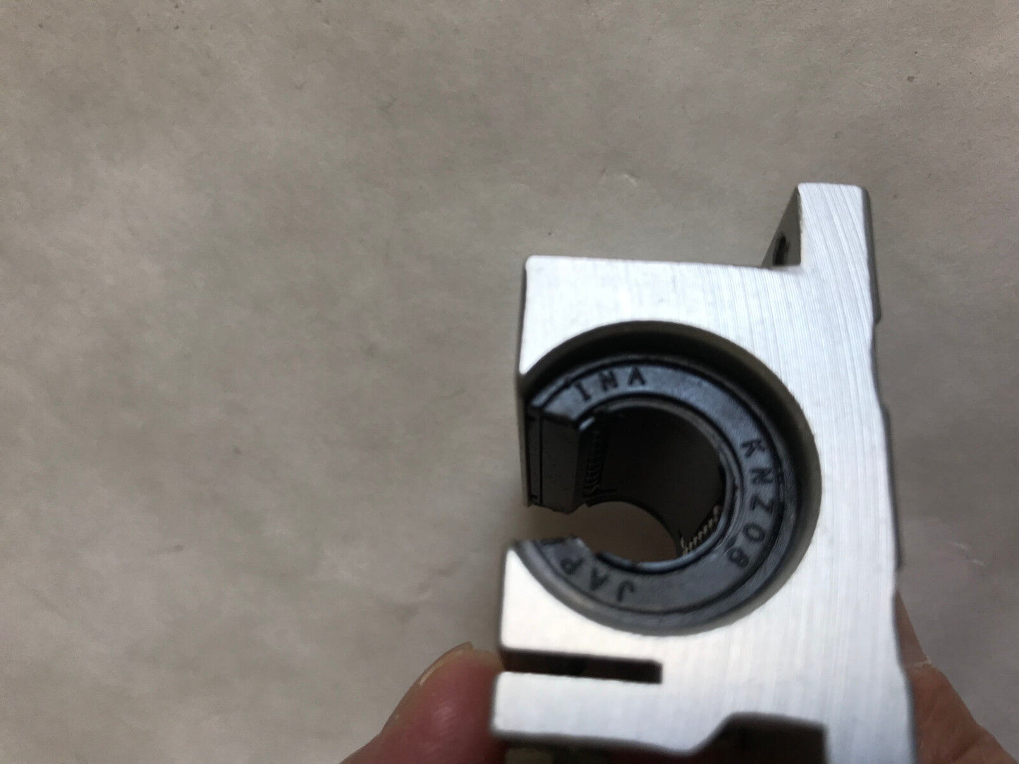New Ina Kgnz-08-Op-Pp,Knzo Open End 13Mm Housed Linear Pillow Block Bearing,Sh