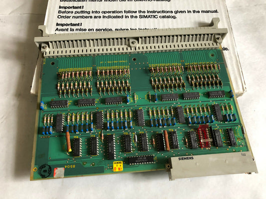 Siemens 6Es5420-3Ba11,32 Point 24Vdc 6Es5-420-3Ba11,C79040-A92-C192187,Ec