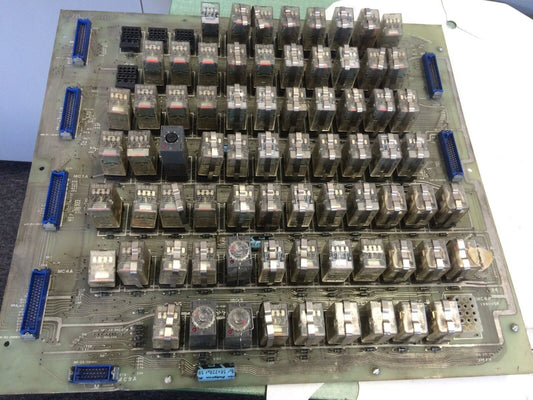 Used Mazak 000000015,M Function Mr-50-Rmwh Cnc Lathe Relay Pcb,Mc8a,1991-15R  Bu