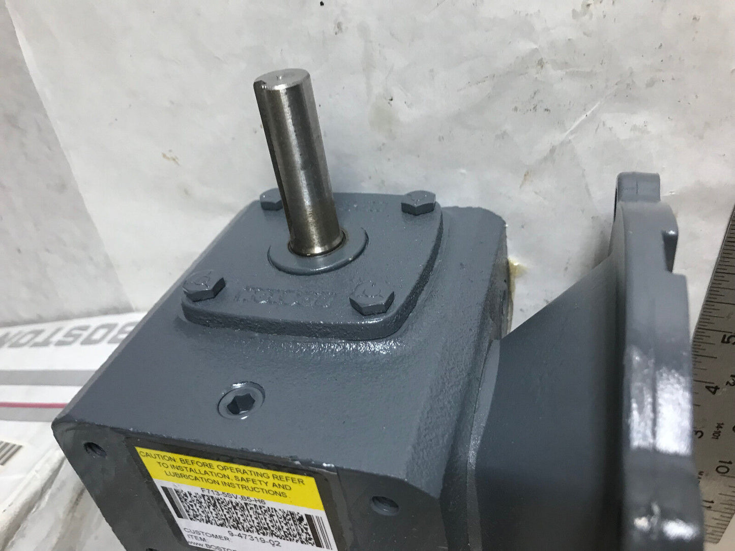New Boston Gear F7135svb5h6 Gear Speen Reducer, 1750 Rpm,Ratio:5,1.25 Hp,Aj