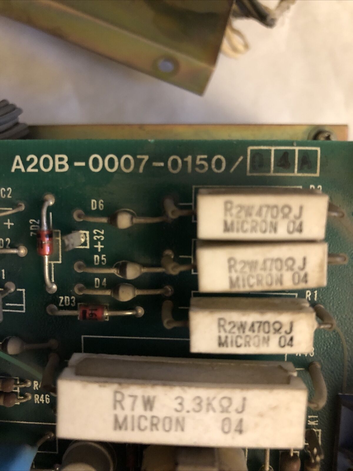 Fanuc A20b-0007-0150/04A, Fanuc A20b-0007-0150 Elox Edm,Dc