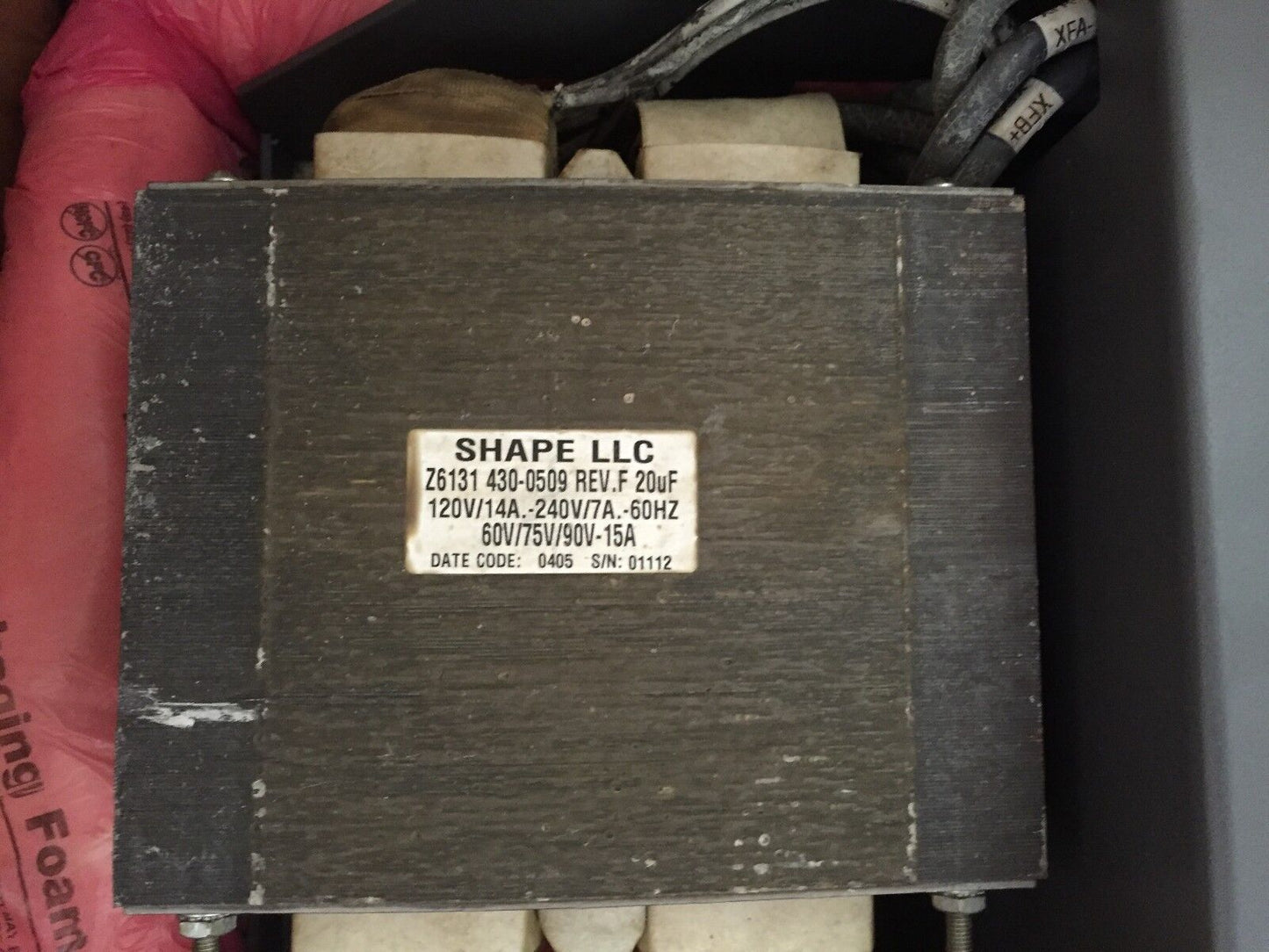 New Apc Ctsptm90156120 Transformer Module Power Supply 240V 60Hz 22Amp,Ck