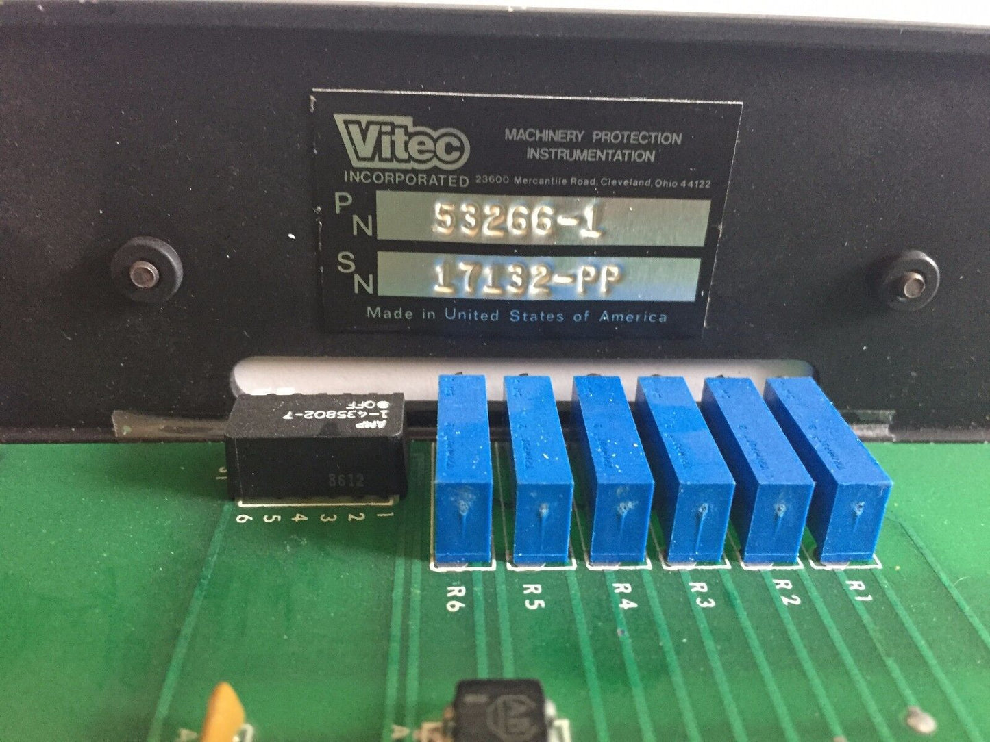 Vitec 53266-1,Vitec 87427-107A Relay Module Pcb Board,Ed