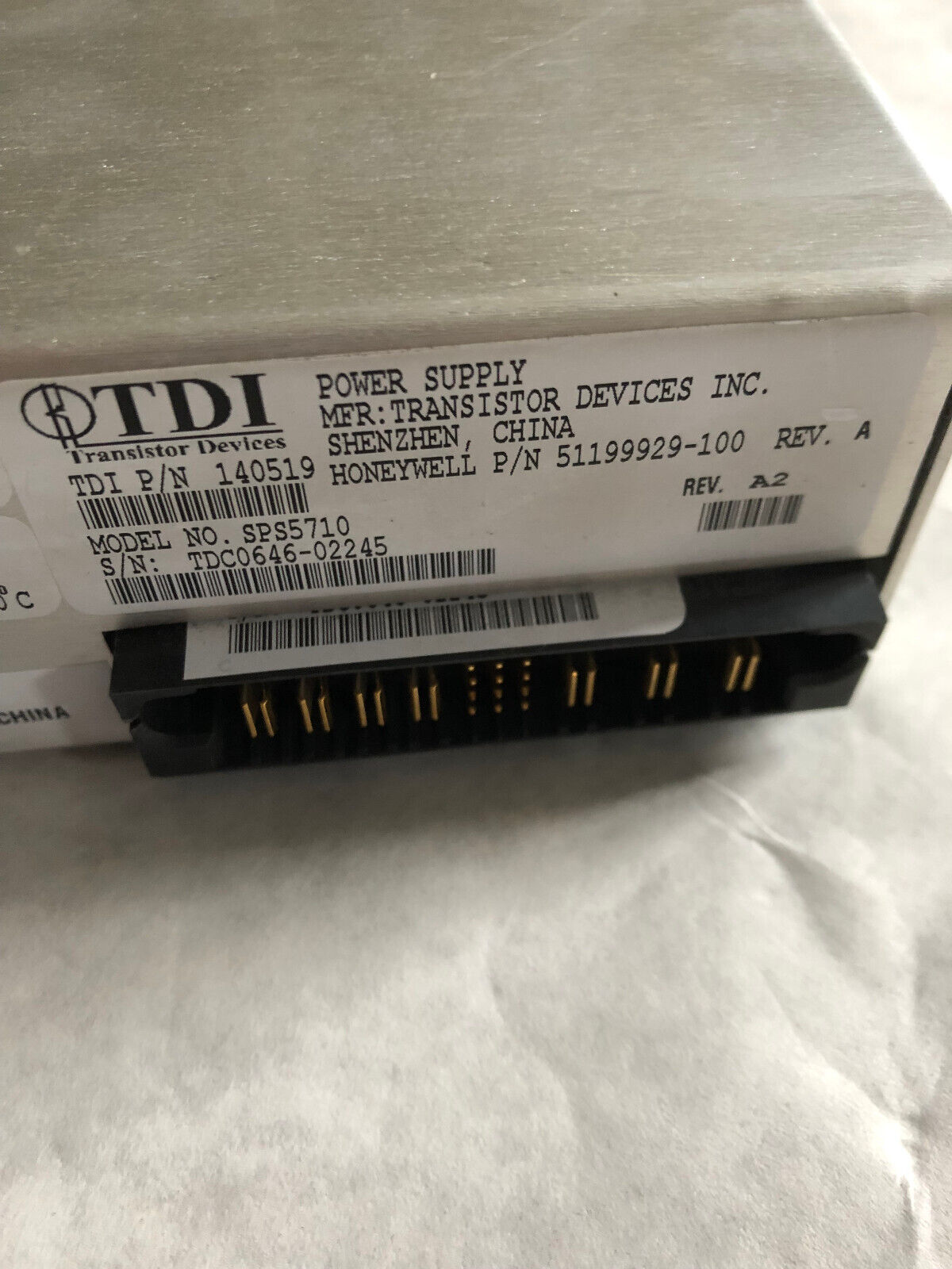 New Honeywell 51199929-100 Power Supply 51199929100 Rev.A Tdi 14059,Sps5710,Ay