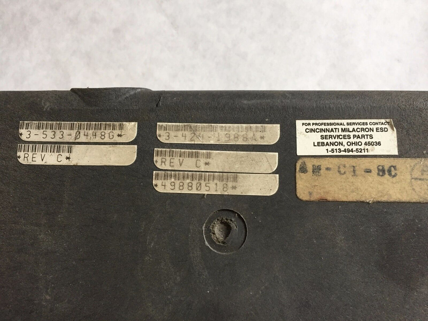 Minster 3-533-0448G,3-424-1988A,Am-Ci-8C Automation Teach Pendant,Am-C1-Sc,Dl