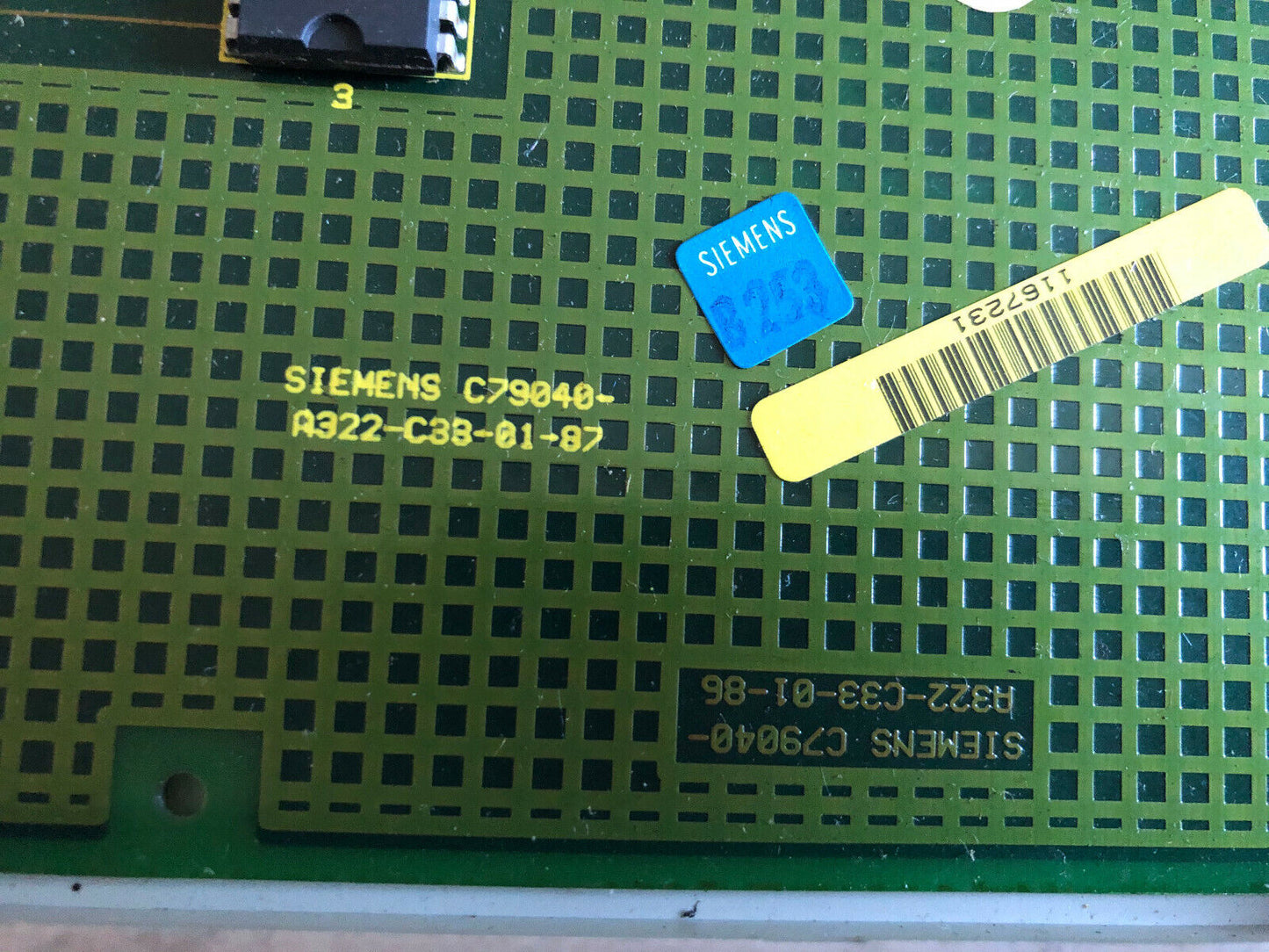 Siemens Simatic 6Es5340-3Kb42 C79040-A322-C33-01-86 Memory 6Es5340-3Kb421,Dc,Dl