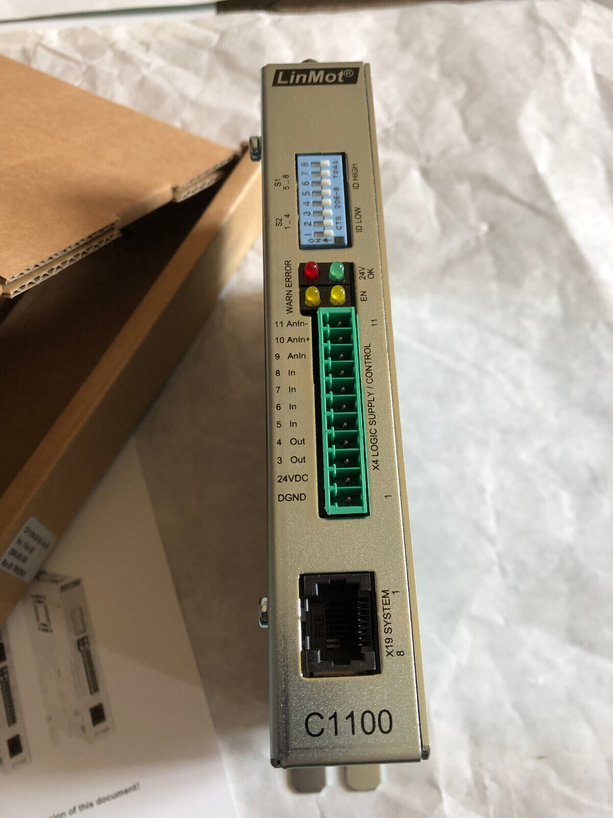 New Linmot C1100-Gp-Xc-0S-000 Servo Drive,C1100,Linmot 0150-2380,2084.842.435,Cu