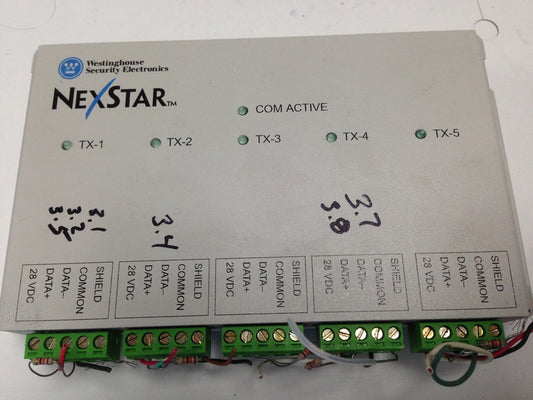 Westinghouse Nexstar Multiplexer,Westinghouse Security Electronics Nexstar Tm,Da