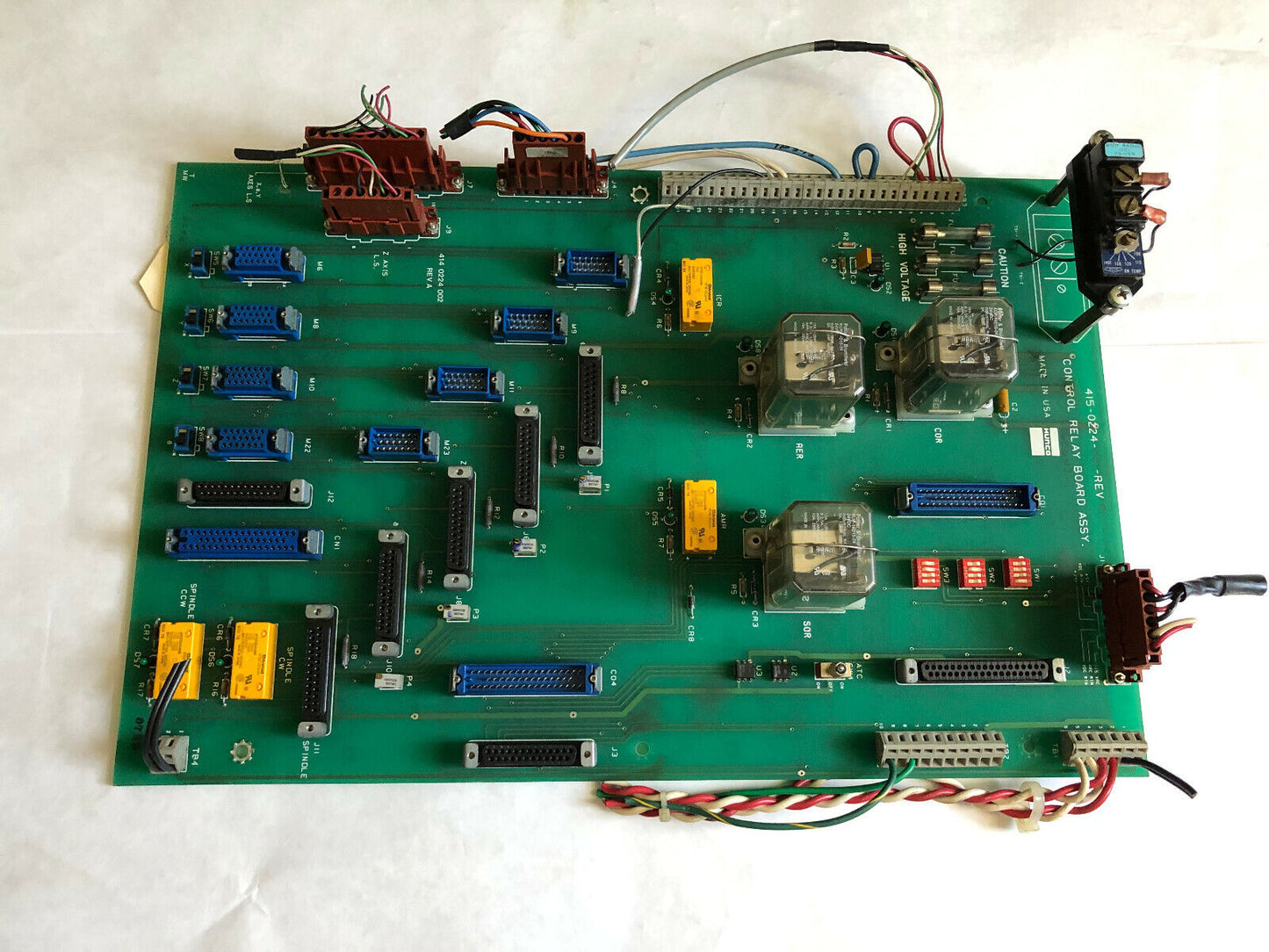 Hunco 415-0224-001,Hunco 415-0224-001-Rev C Control Relay Board,Se