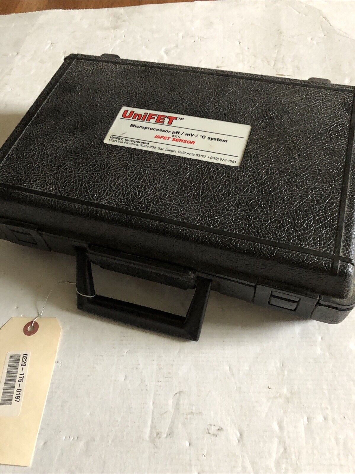 Unifet Uf100-00 Microprocessor Ph/Mv/*C Meter,Cl