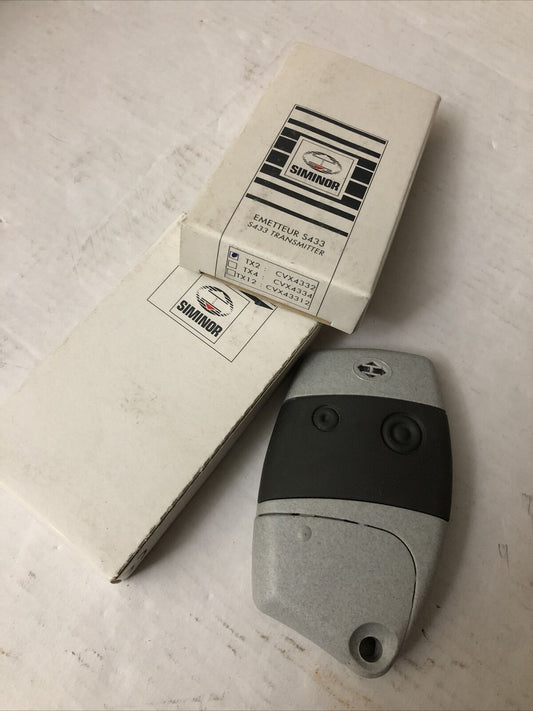 Lot 2 Siminor S433 Transmitter,Siminor 96 0229 Ppl0,Emetteur,Tx2 Cvx4332,Drg,Cw