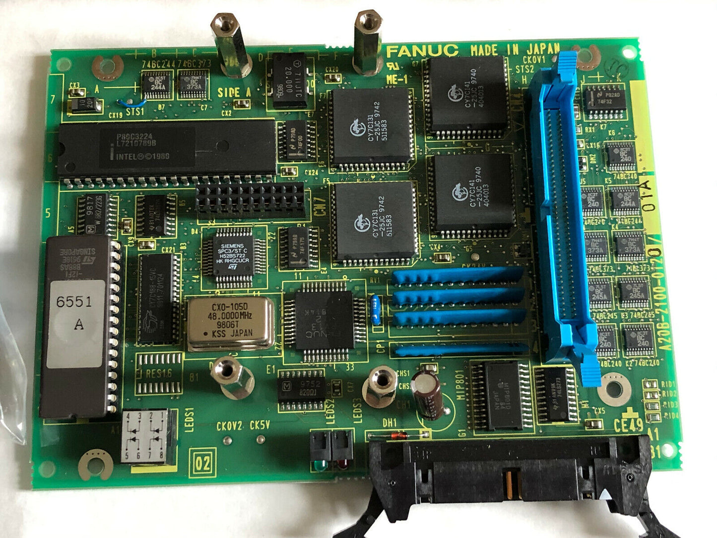 New Fanuc A20b-2100-0120/01A,A20b2100012 Sub1 Profibus Terminal Connection,Cv