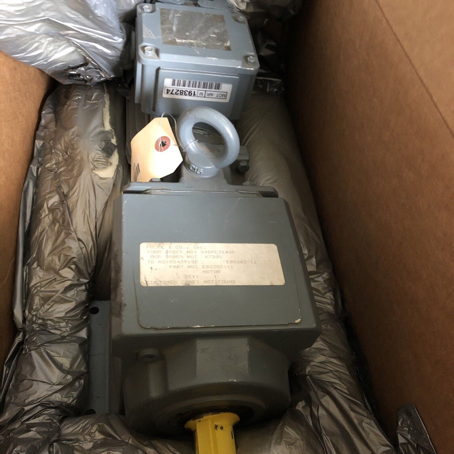 New Focke Ebg20z-11,1938274 Gear Drive Motor,M 1938274,Bu
