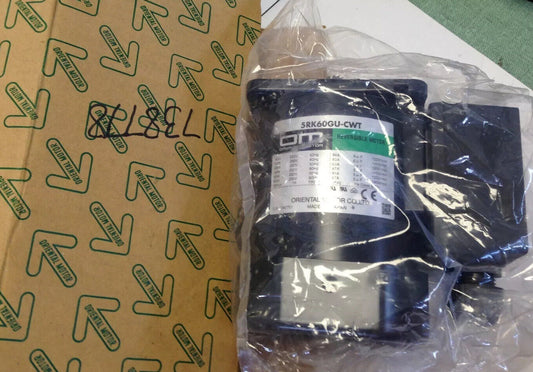5Rk60gu-Cwte,Oriental Motor 5Rk60gu-Cwt Reversible Motor,230Vac,1200/1450Rpm,Tj
