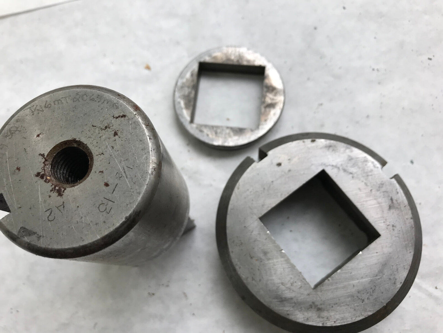 Wilson Wt 1.414" Square Thick Turret Punch & Die,Tf