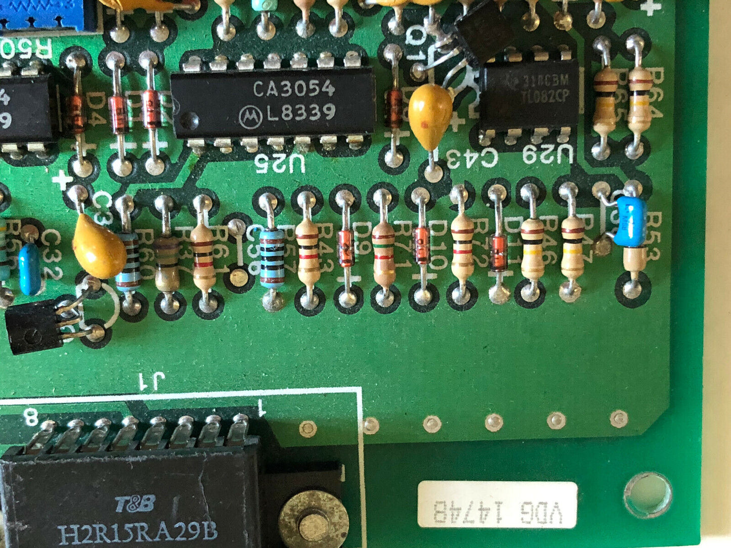 Tcp 260-0600-038 Rev F Vdg-10527 Pcb Board ,Vdg 1474B,14748,Dl,Dd