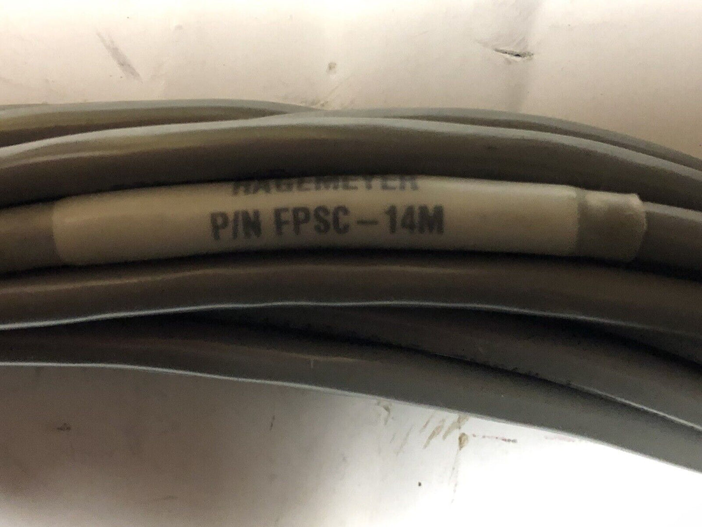 New Robotic Machine Cable Assembly Cordset Hagemeyer Fpsc-14M,019909-1-1,Ew