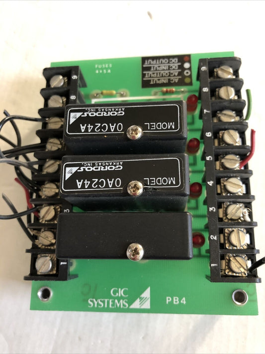 Cic System,Gic System Pb4 Pcb Board 3584900701  3584,0Ac24a,Dg