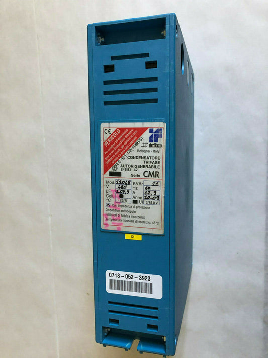 Italfarad 11048 Three Phase Condenser 480V,Condensatore Trifase,Serie Cmr,Sk