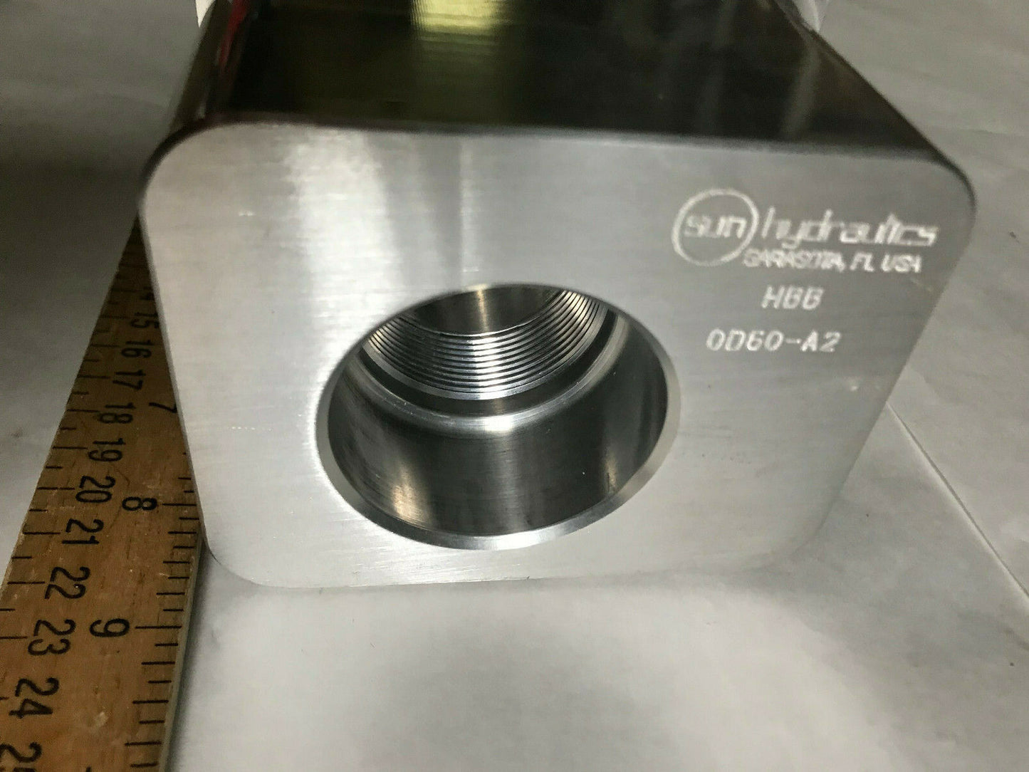 New Sun Hydraulics Hbb 0D60-A2  Aluminum Valve Manifold Block 0D60-A2,Od6o-A2,Sk