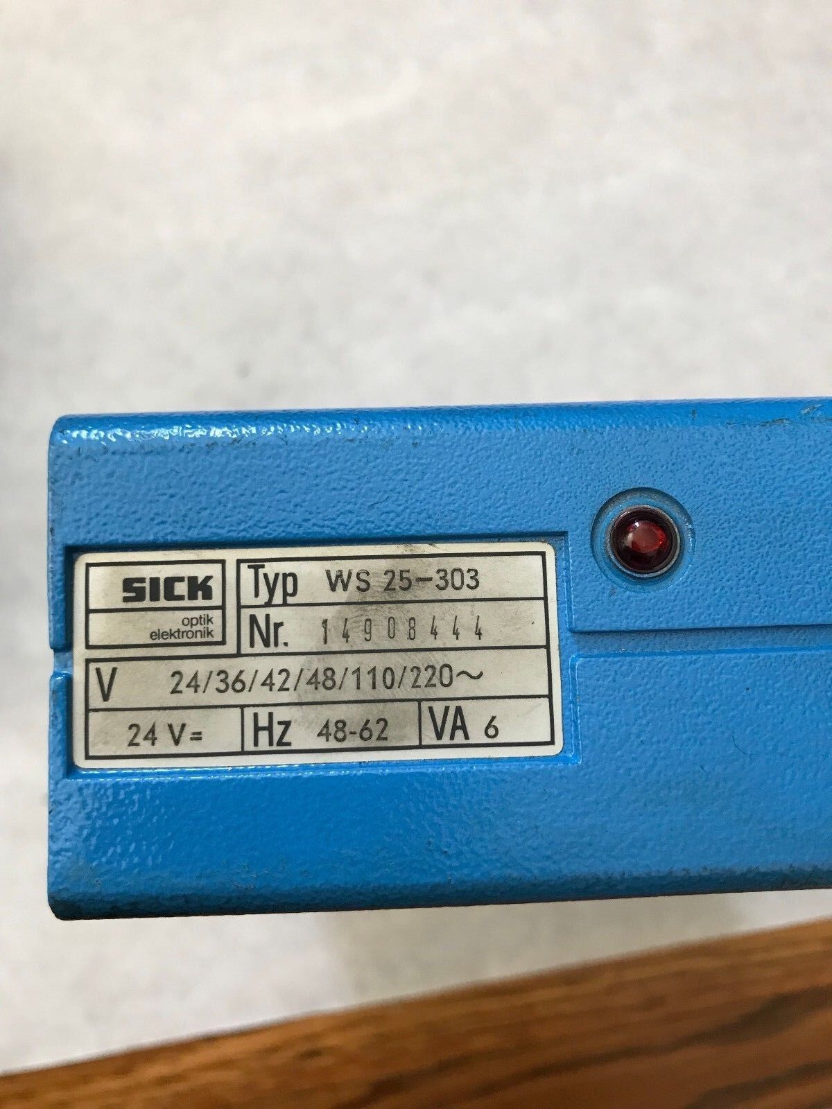Sick We 25-303 Optik Switch We 25-303 Optik Elektronik Dc24v, Room5