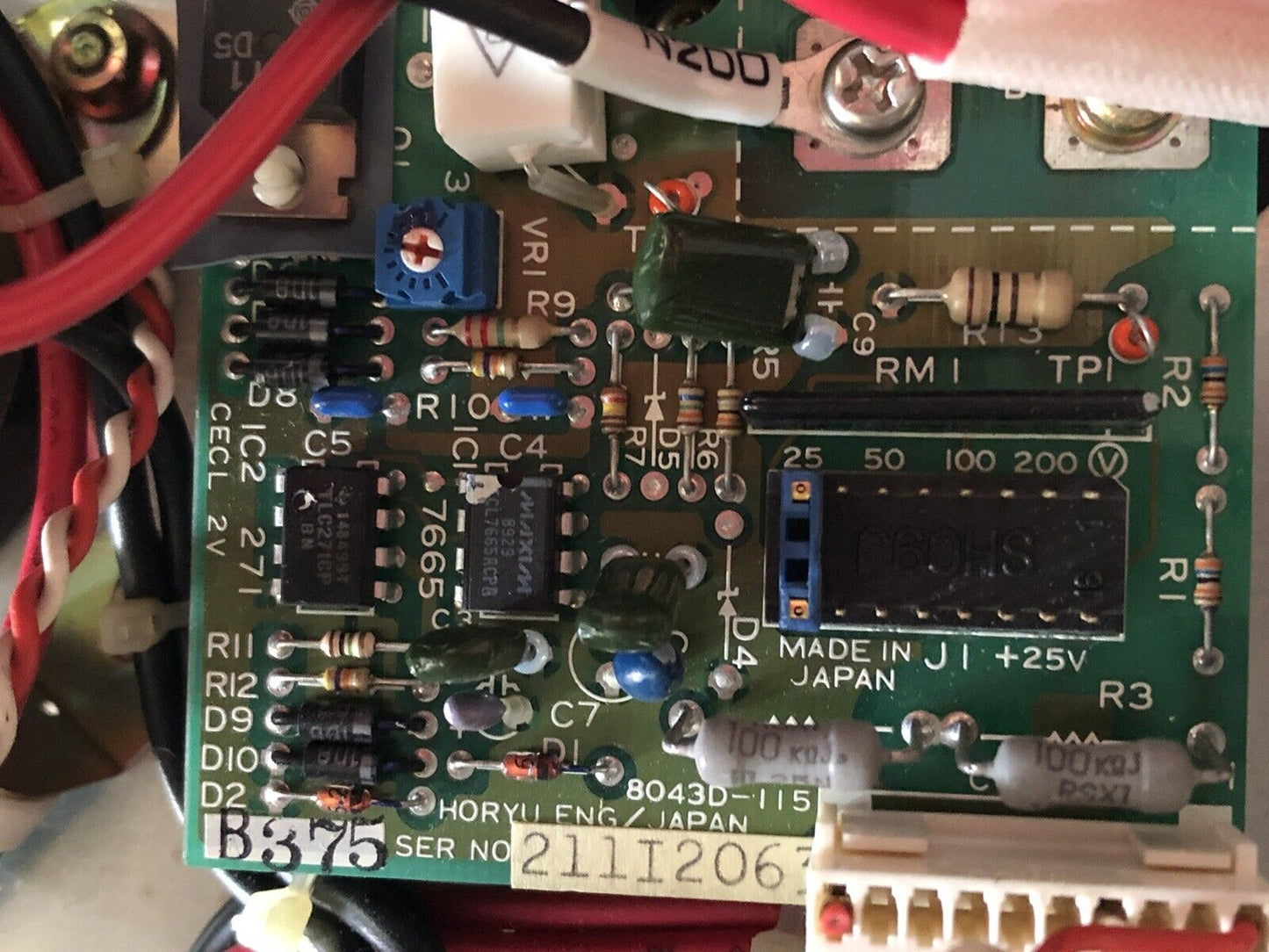 Horyu Rpl1,304N0004 Servo Axis Drive Power Supply,103655-110,Rwh120g,60,Bp,Sl