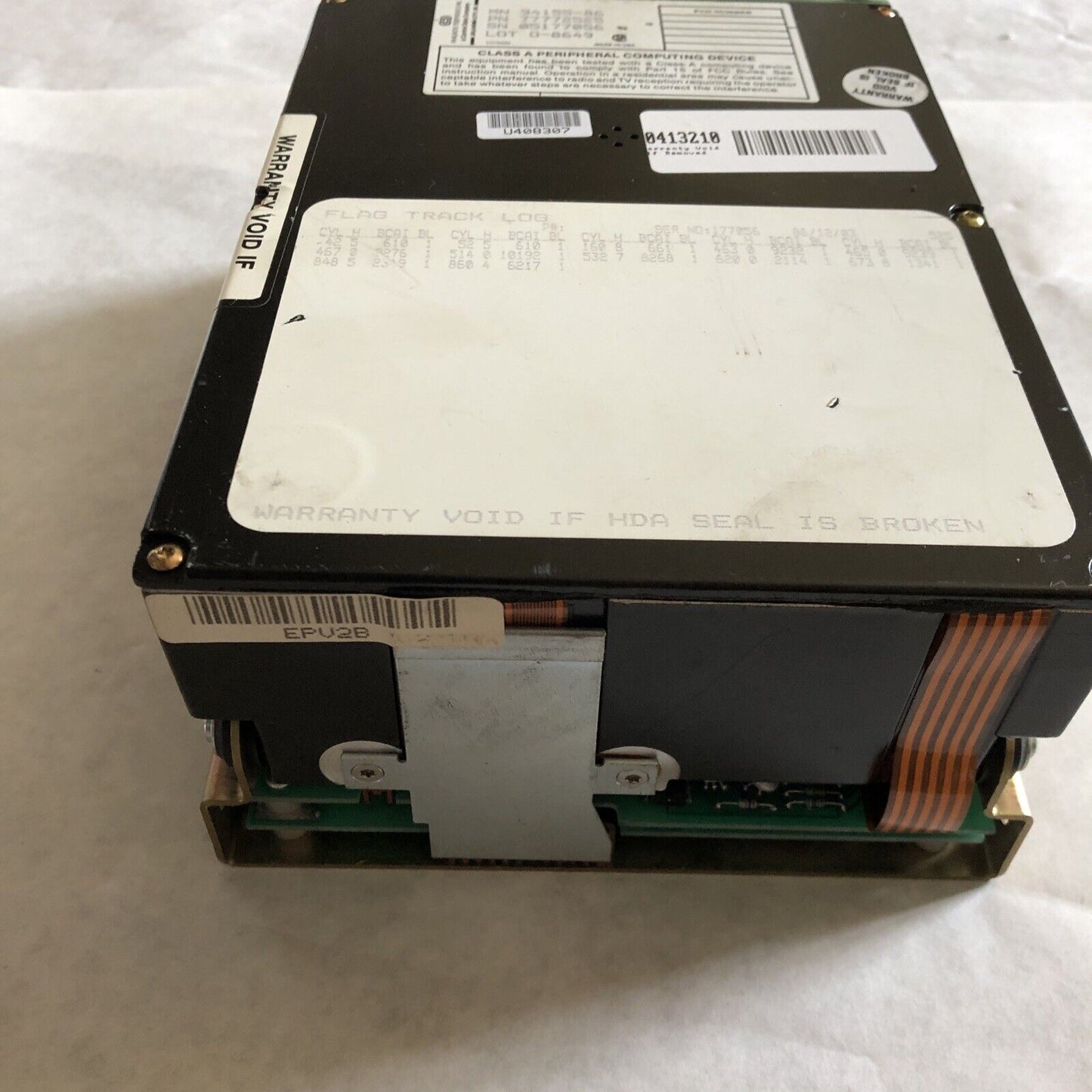 New Control Data 94155-86,77772525 Megnetic Hard Drive 72Mb 5.25Inch,Ct