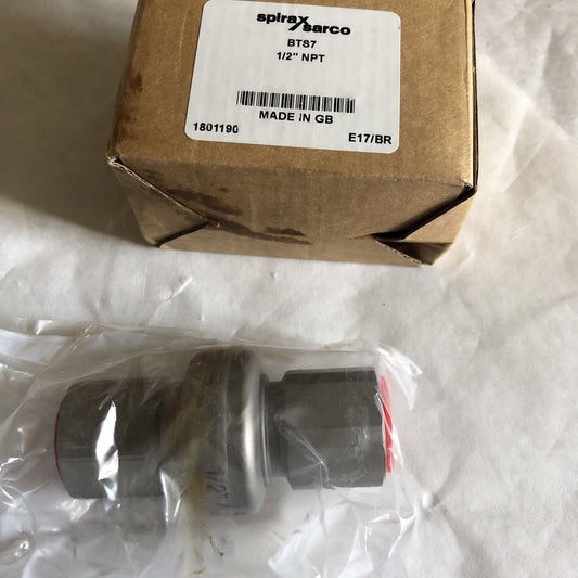 Spirax Sarco S/S Steam Trap P/N Bts7 1/2" Fnpt F316l Pma 145 Psi Tma 338F,E17,Dk