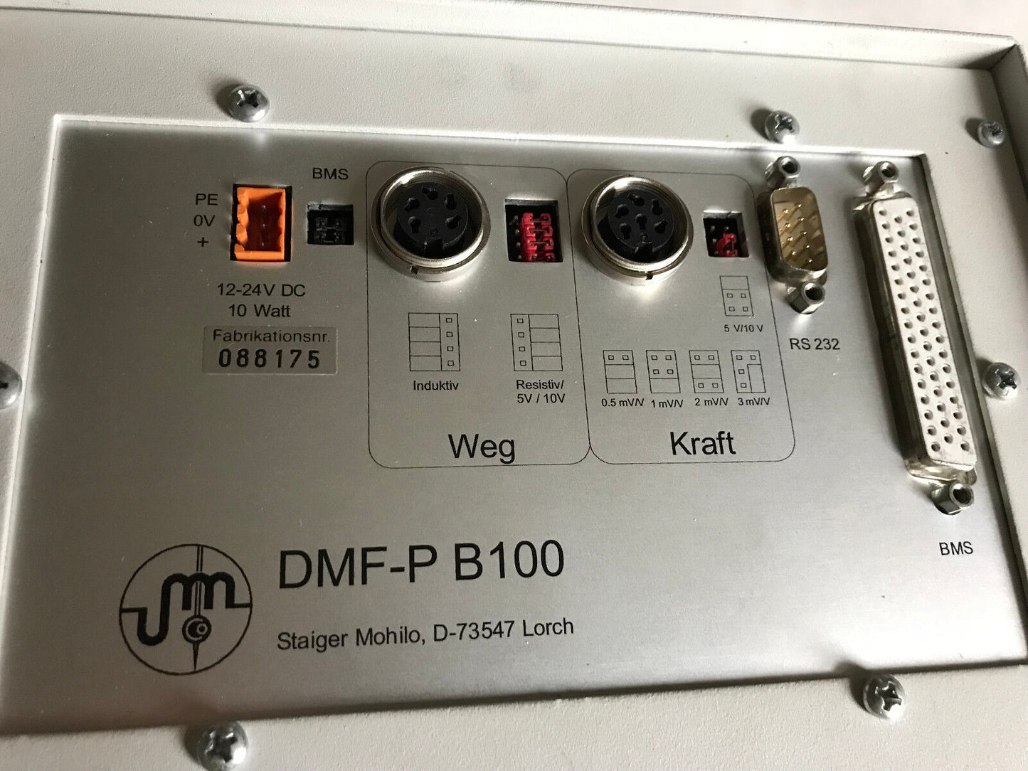 New Staiger Mohilo Dmf-P B100,H100 Hyperview-Sc Press Monitoring System,Sb