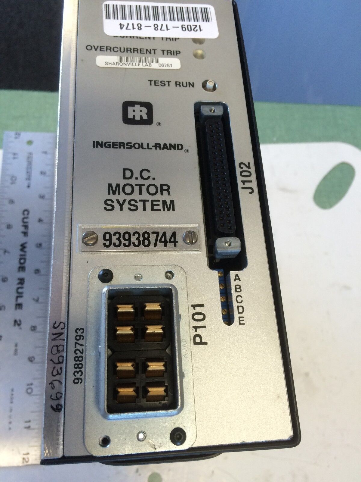 Ingersoll-Rand 93938744 Dc Motor Controller Drive 93882793,93882793,Bv